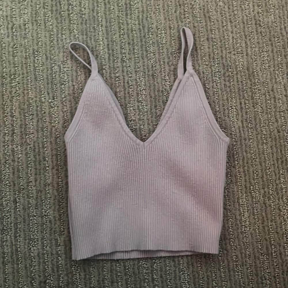 Light purple crop top size medium from pacsun. Worn a few times (2-3)